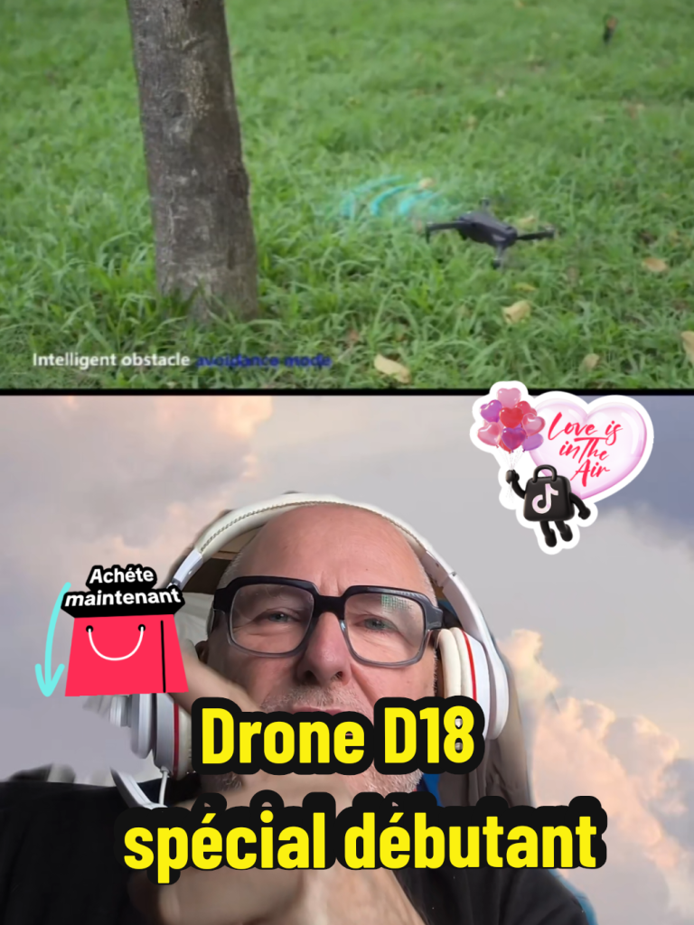 Drone D18 spécial débutant