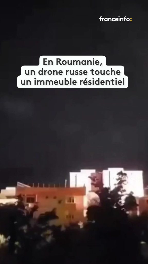 Le ministère de la Défense roumain a annoncé qu’un drone lancé par l’armée russ