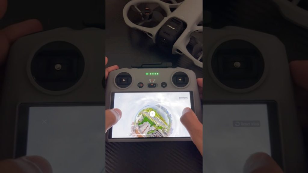 Preview DJI Avata 360 Panoramic Video on RC2. #avata360 #drone