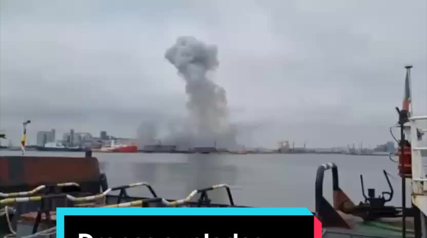 Un drone maritime explose dans un port roumain alors que d'autres drones sont signalés à proximité de Marit