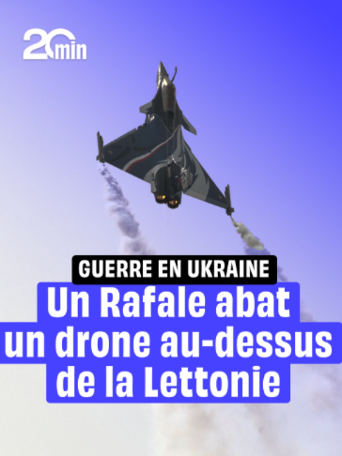 Des Rafale français de l'Otan stationnés dans les pays baltes ont abattu un dro