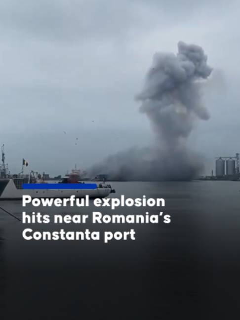 Explosion d'un drone naval près du port roumain de Constanta sur la mer Noire