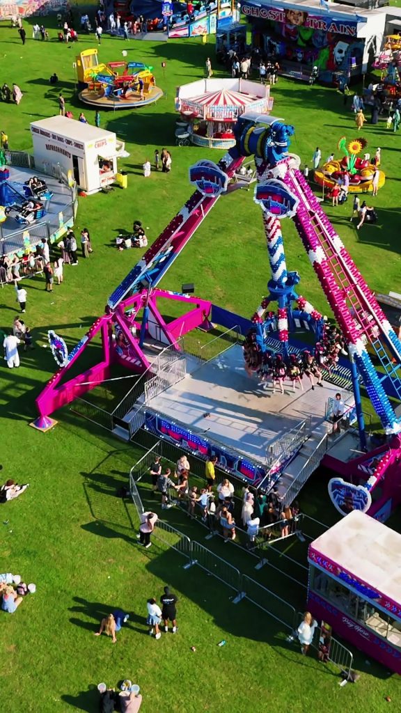Fête foraine d'été