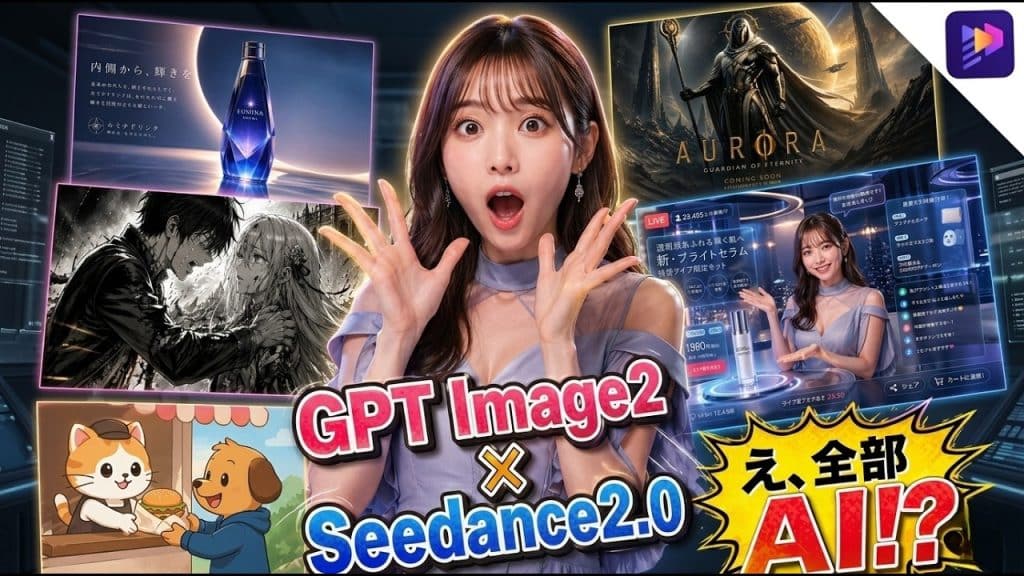 ChatGPT Image2とSeedance2.0で作るAI映像制作|画像生成から動画化まで完全解説