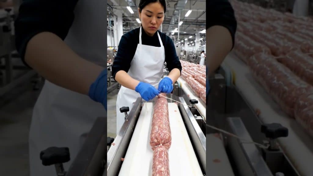 How Bologna Sausages Are Made | Full Factory Process