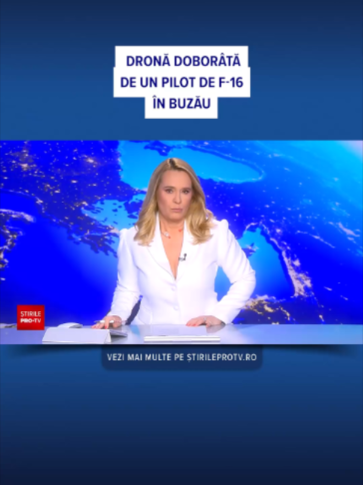 Un drone de combat a été abattu vendredi par un avion de combat roumain F-1