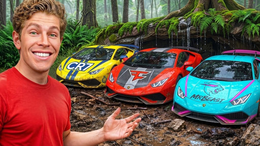 I Stole 3 Famous YouTuber’s Cars!