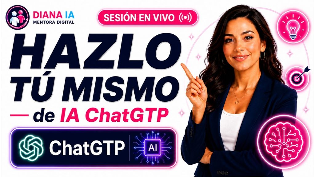 🚀 HAZLO TÚ MISMO | CONOCE #chatgpt + IAs | RETO CREADOR DE CONTENIDO IA EN 30 DÍAS | Diana Ossa