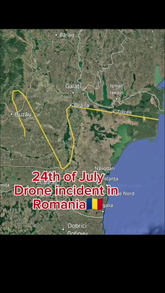 Pour la première fois, la Roumanie a abattu un drone qui était entré dans son espace aérien. Ème