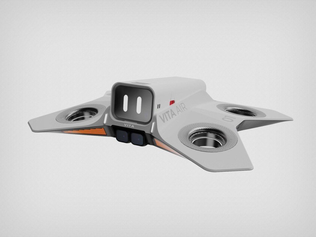 pinterest This First-Response Drone’s Bladeless Design Could Change Emergency Rescue Forever - Yanko Design