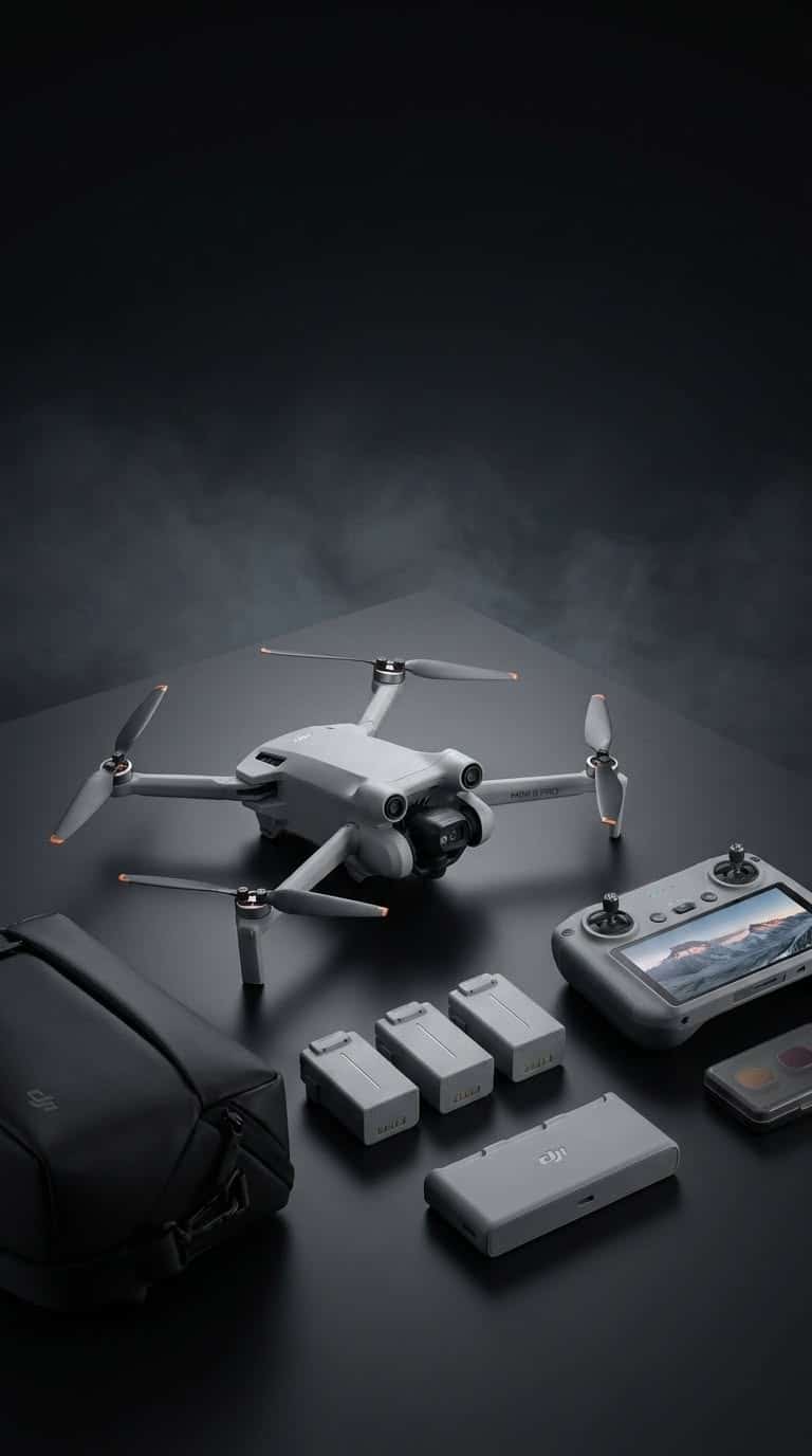 Pinterest DJI Mini 5 Pro Fly More Combo Plus: Drone Completo para Fotos e Vídeos Incríveis