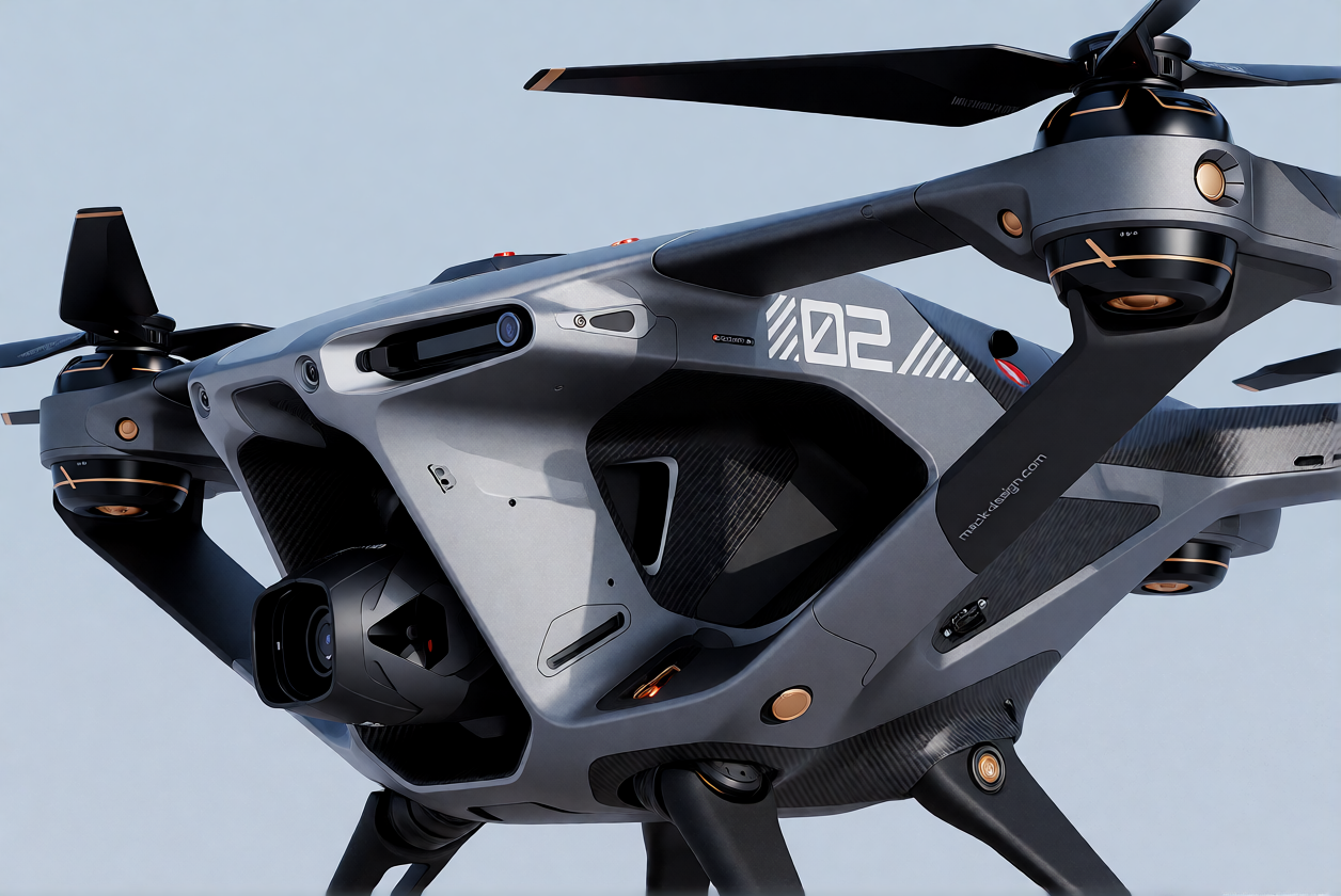 pinterest Drone concept exploration // A.I. Driven Design by Flo Mack